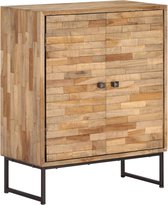 vidaXL Dressoir 60x30x75 cm gerecycled teakhout