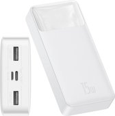 Baseus Bipow 15W Powerbank 20.000mAh met Digitale Display Wit