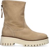 Notre-V 9031 Enkelboots -  Enkellaarsjes - Dames - Beige - Maat 42