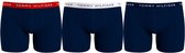 Tommy Hilfiger - Heren - 3-Pack Boxershort - Donkerblauw