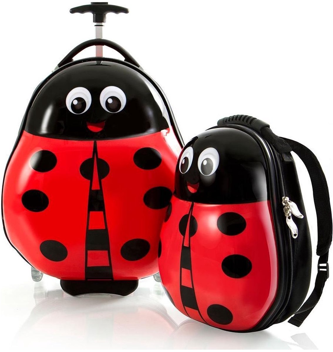 Heys Travel Tots Set Rugzak + Kinderkoffer - Lady Bug