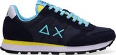 Sun68 Tom Solid Nylon Men Lage sneakers - Heren - Blauw - Maat 46