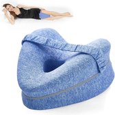 Everygoods Beenkussen - Ergonomisch - Blauw