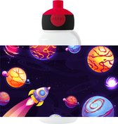 Mepal Drinkfles Pop-up Campus - Raket in de ruimte - Met naam, foto en kleur bedrukken - ronddruk