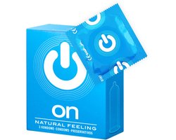 ON) Natuurlijkal feeling Condooms, 3-pack