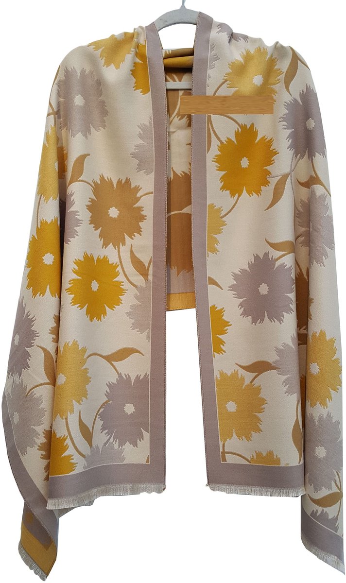 Omgoods - Pashmina Sjaal met Cashmere Textuur voor Herfst en Winter