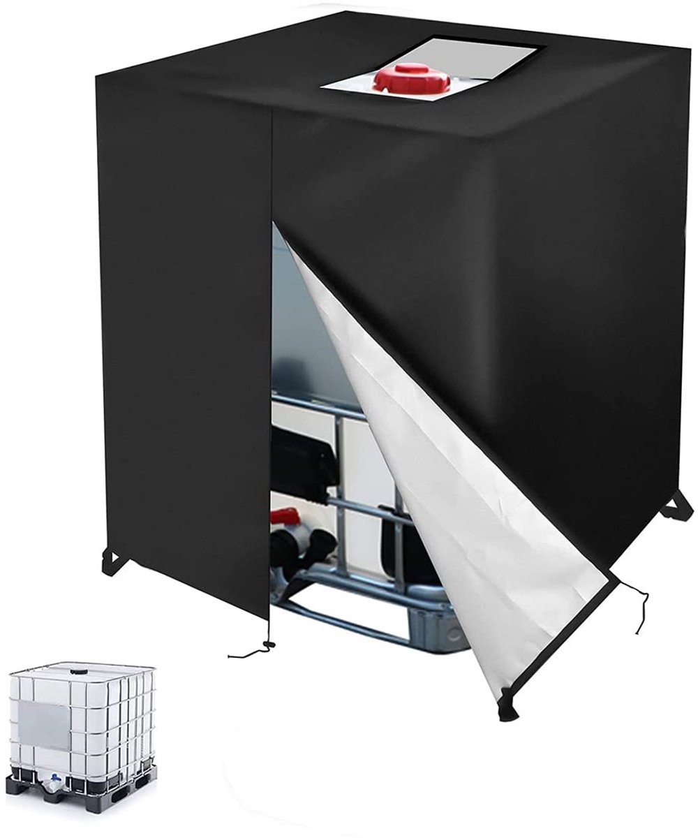 Omgoods - IBC Tank Deksel 1000L met UV Bescherming en Stofafdekking