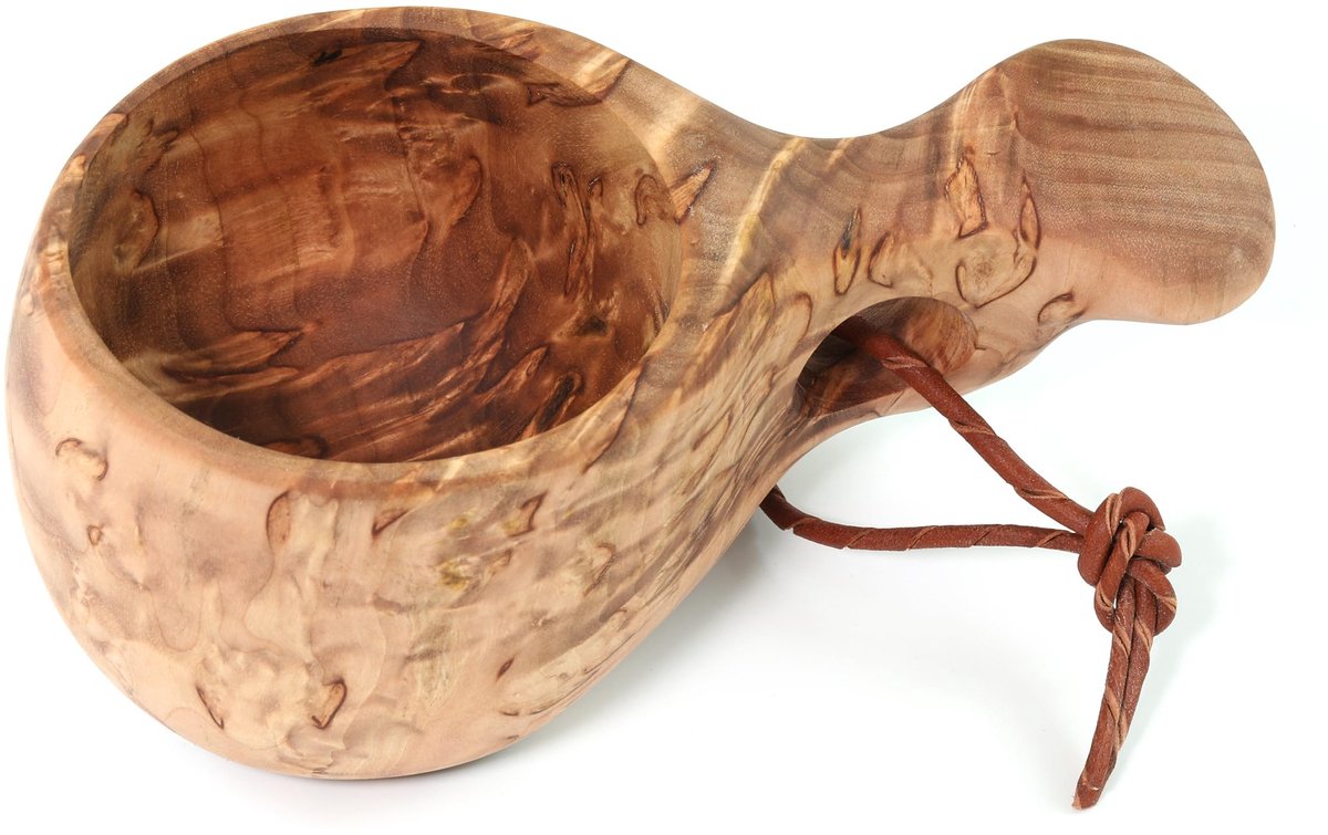 Omgoods - Handgemaakte Houten Kuksa Drinkbeker uit Finland
