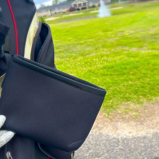 Omgoods - Golfbal Reinigingszak met Waterdichte Voering — afbeelding 4