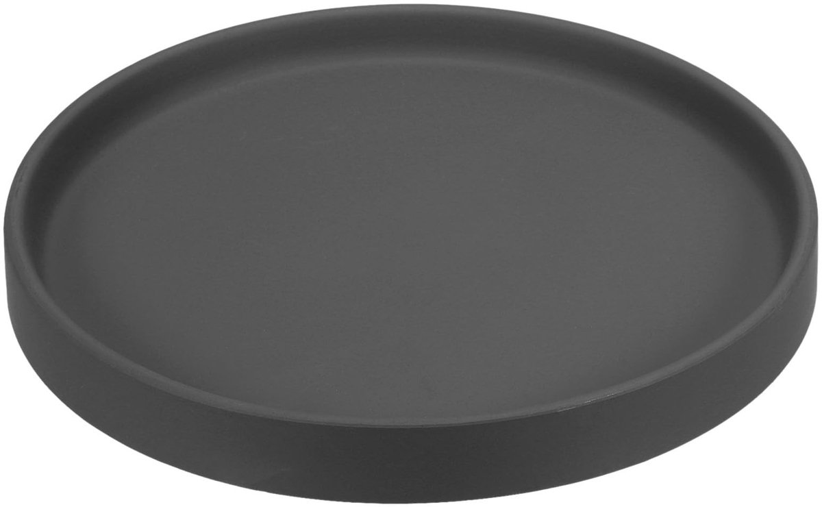 Omgoods - Ronde Keramische Plantenschotel 7.7 Inch Zwart