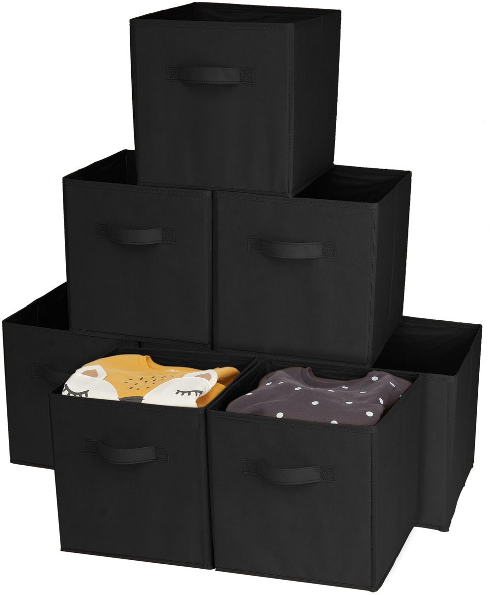 Omgoods - 8 Opvouwbare Opbergdozen voor Kleding en Speelgoed