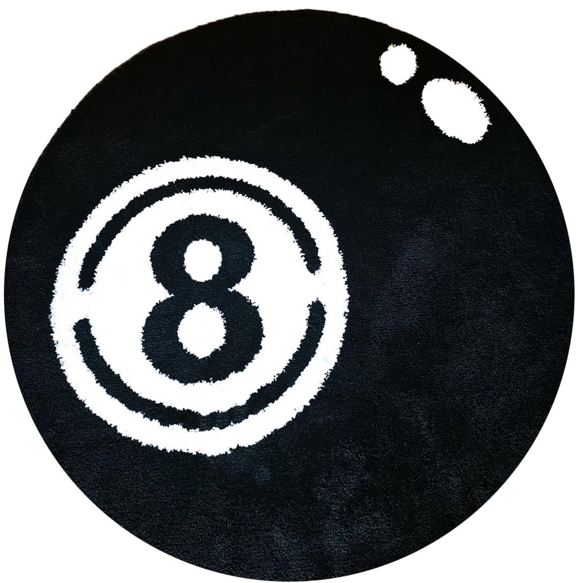 Omgoods - Billiards Tapijt 8 Ball Microfiber 80x80cm