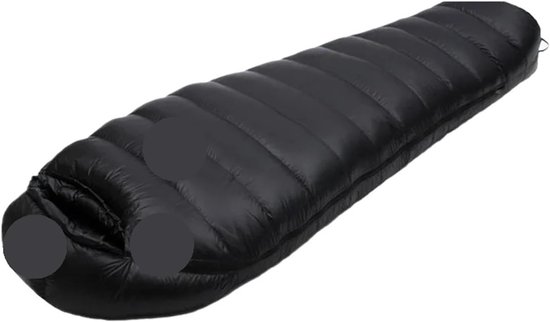 Winter Slaapzak - Kampeerzak Dons - Outdoor Reizen - Ultra Lichtgewicht - 210 cm - Blauw — afbeelding 5