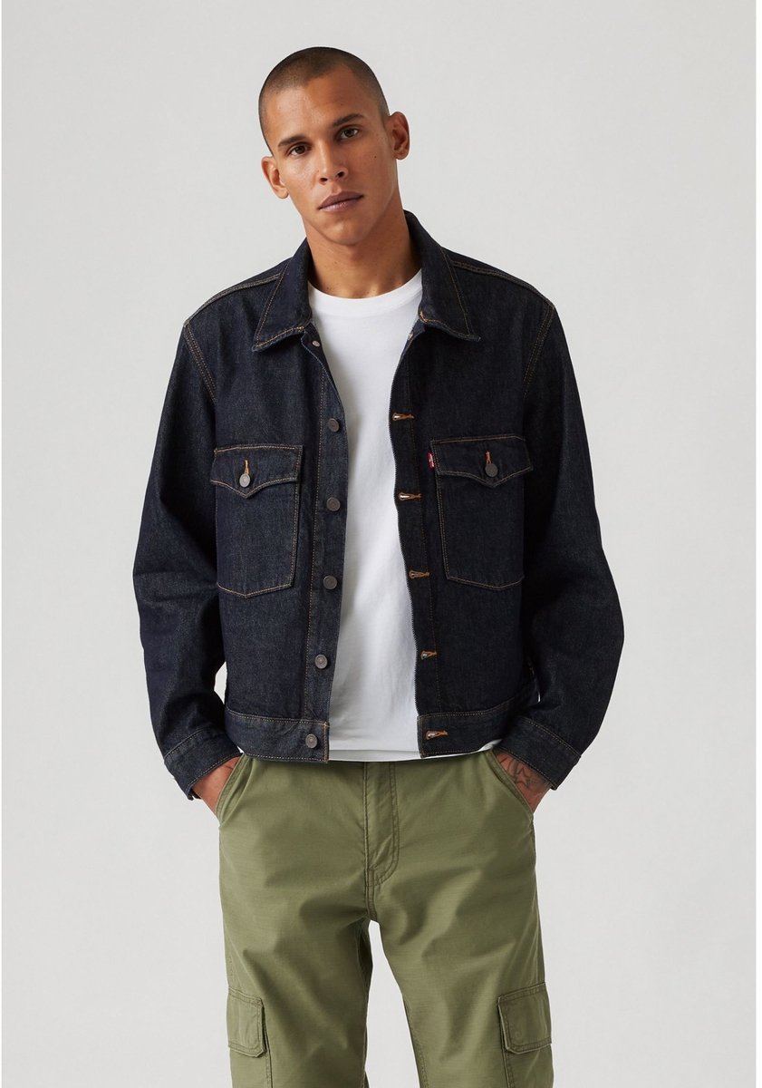 Levi’s Embarcadero Station Jas Blauw
