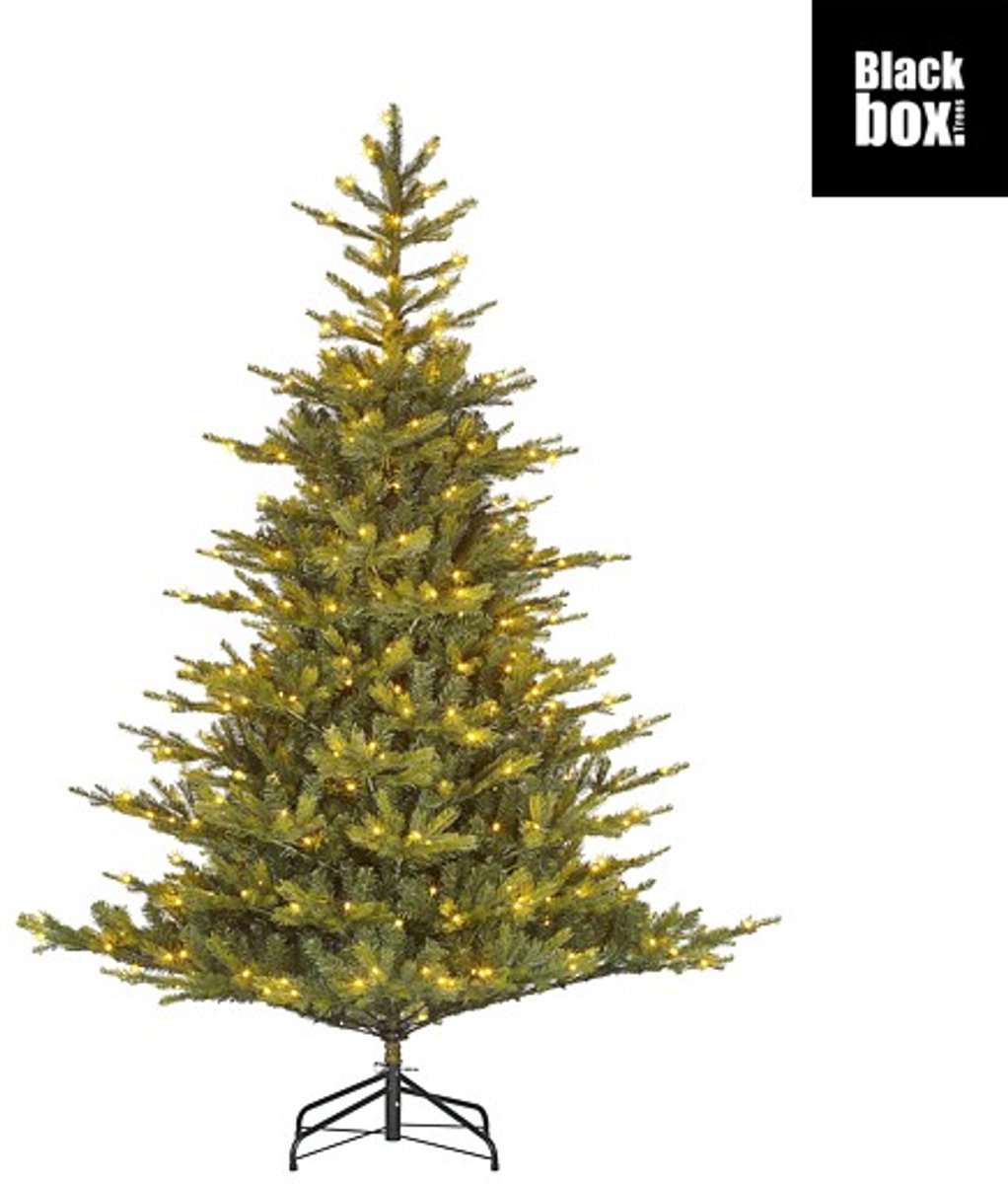 Grimshaw x-mas tree led green 440L TIPS 2716 with timer & dimmer - h230xd162cm