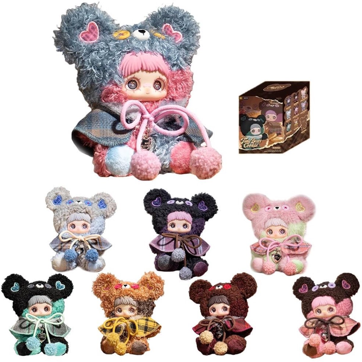 Omgoods - Plus Speelgoeddoos voor Poppen - Maymei Cookie Serie