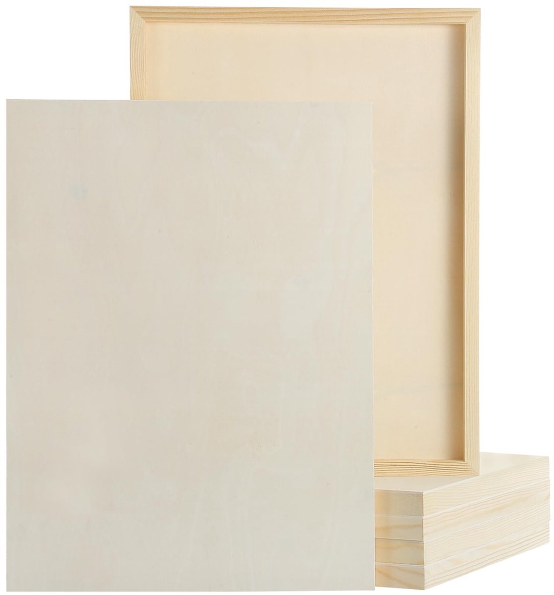 Omgoods - Houten Schilderpanelen 6 Stuks 30,5 x 40,6 cm