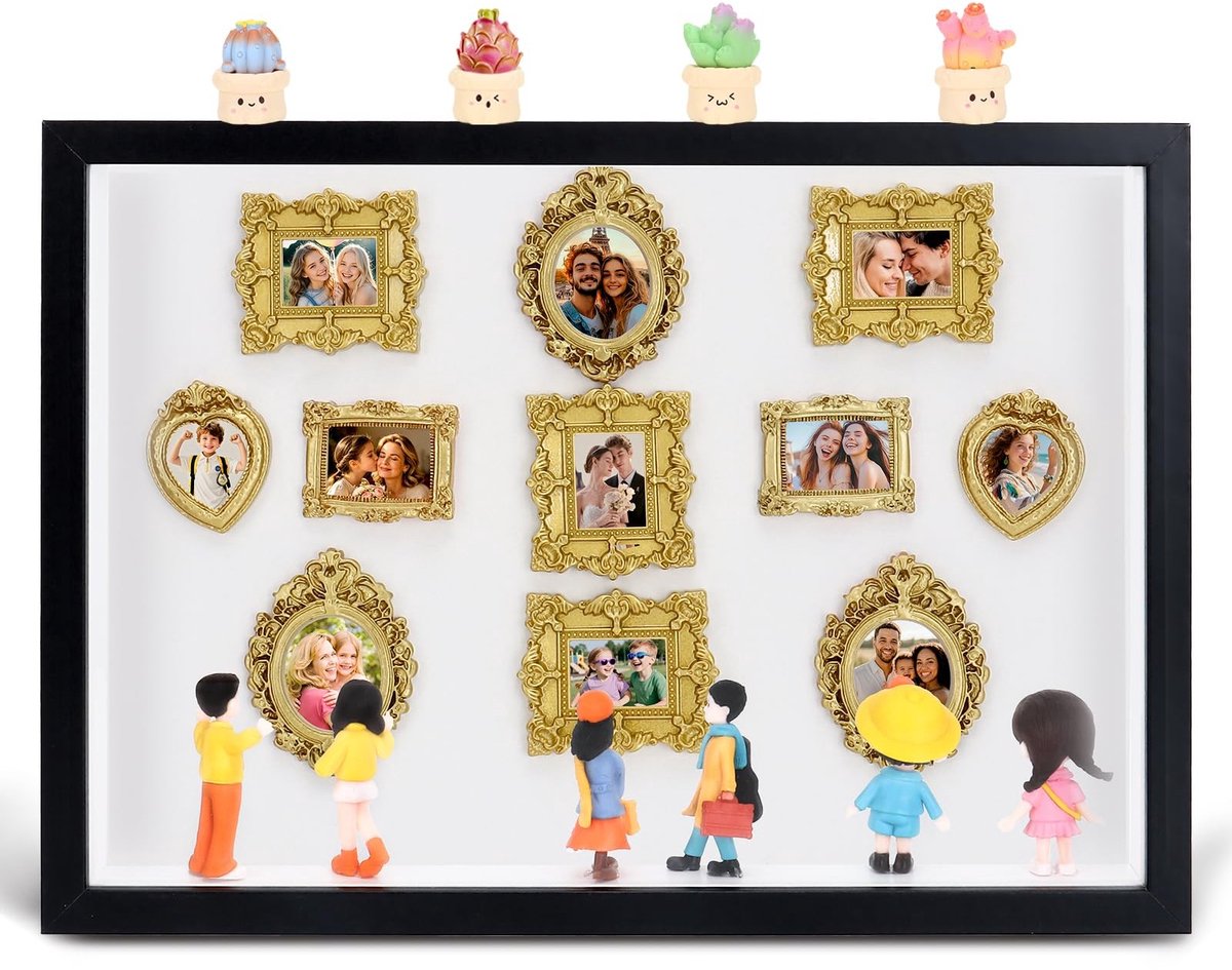 Omgoods - DIY Mini Museum Fotolijst Set - Persoonlijke Herinneringen
