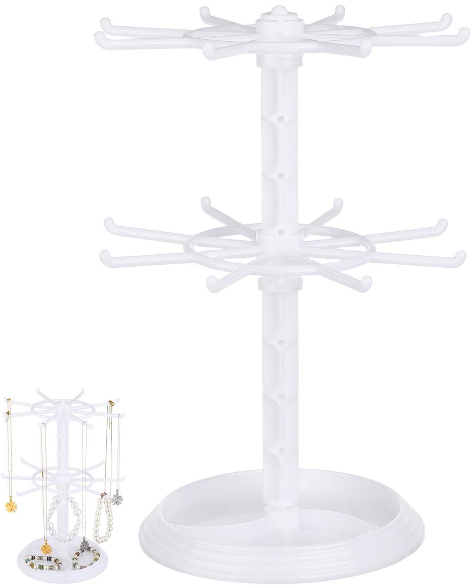 Omgoods - Rotating Jewelry Display Stand voor Sieraden