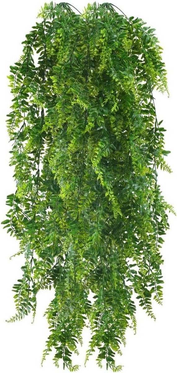 Omgoods - 2 Stuks Kunstmatige Hangplanten voor Binnen en Buiten