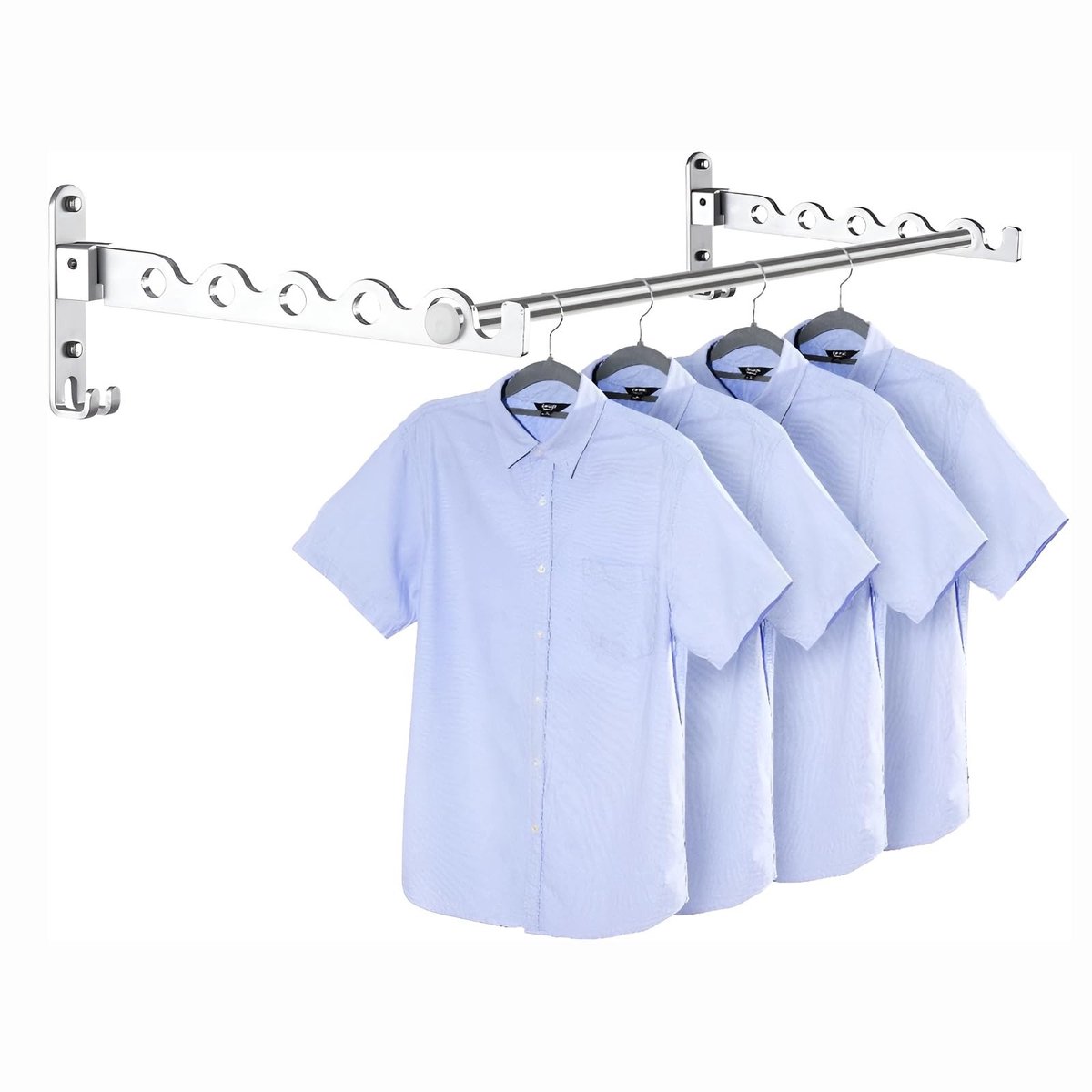 Omgoods - Wandhaak - 90° Draaibare en Opvouwbare Wandhanger voor Badkamer en Slaapkamer