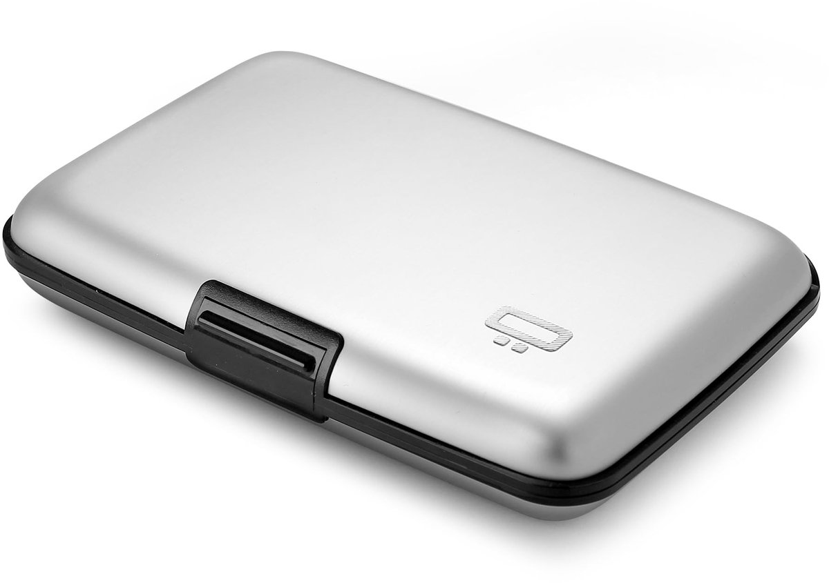 Omgoods - Aluminium Kaarthouder met RFID Bescherming, Compacte Portemonnee