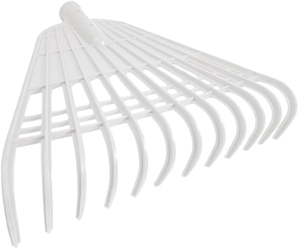 Kunstgras Hark - Blad Hark Hark Hark - Tuin Onderhoud - Fijne Tand Afstand - 40.5 cm - Wit