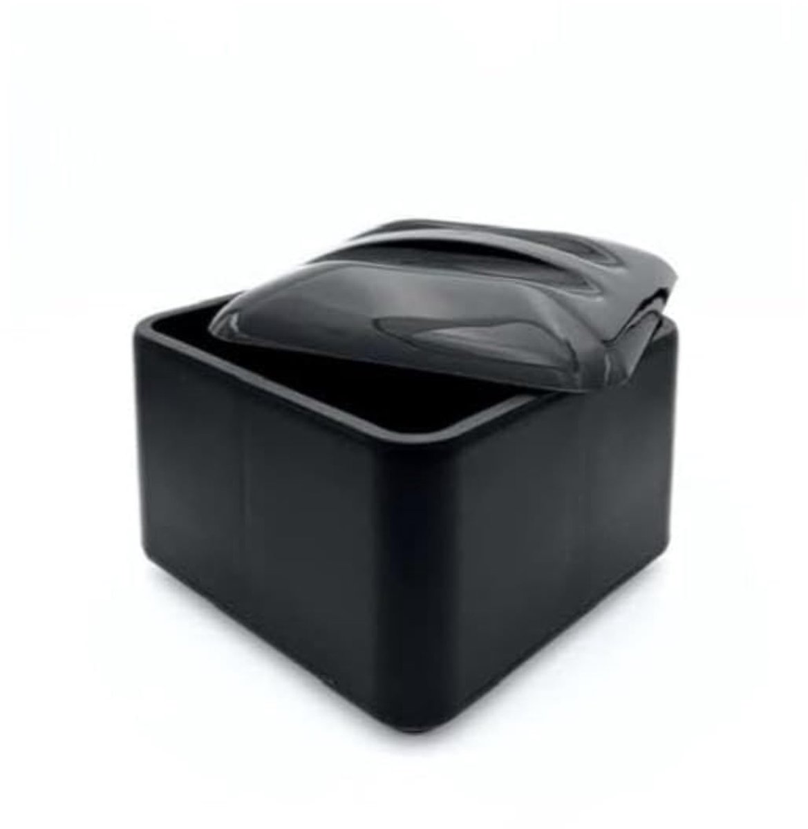 Omgoods - Professionele IJs Emmer 6 Liter Zwart met Deksel