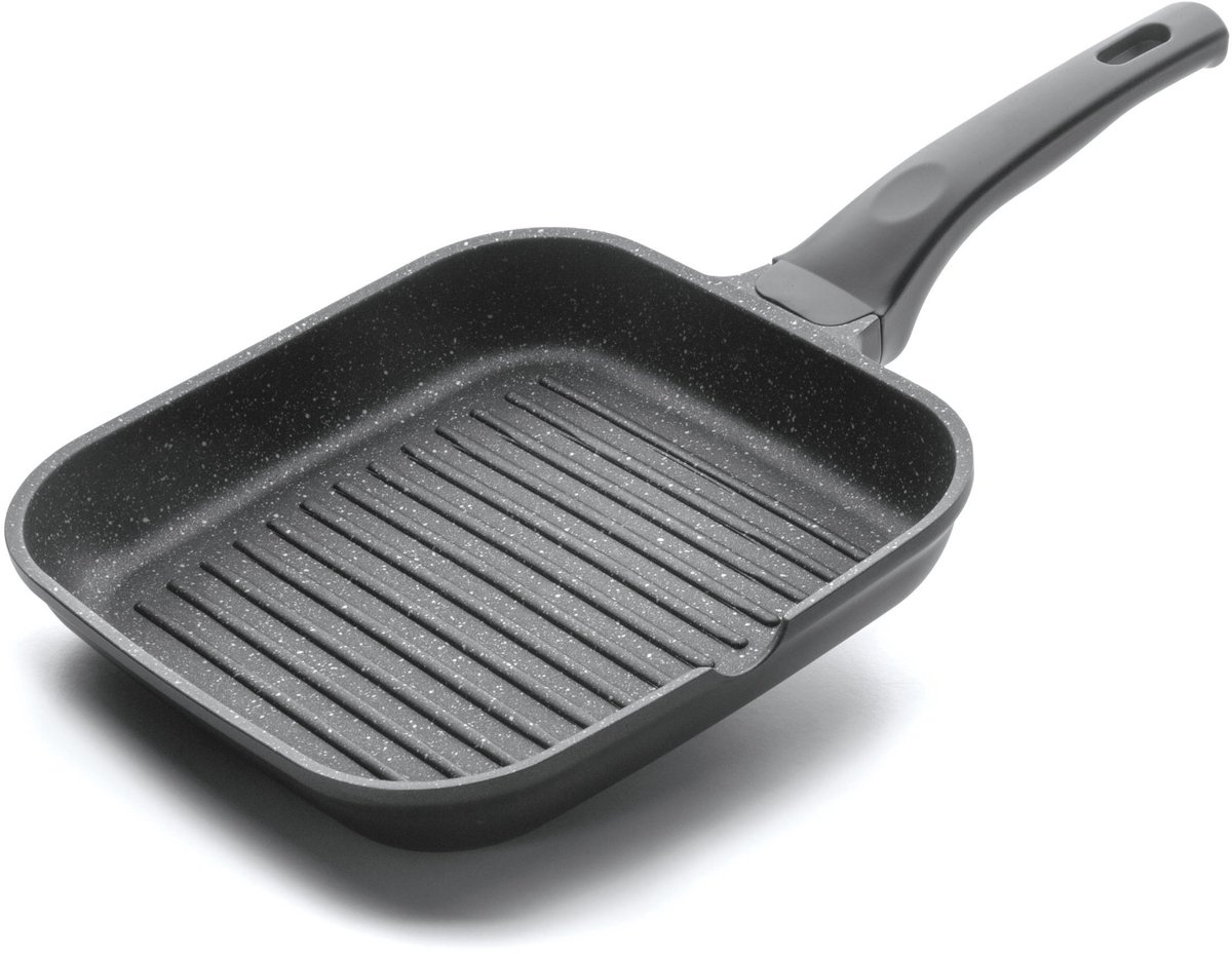 Omgoods - Eco-Piedra Vierkante Grill - 28x28 cm