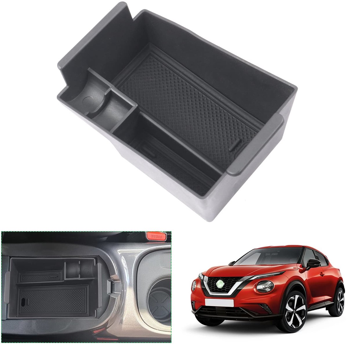 Omgoods - Opbergdoos voor Center Console, Geschikt voor Juke F16