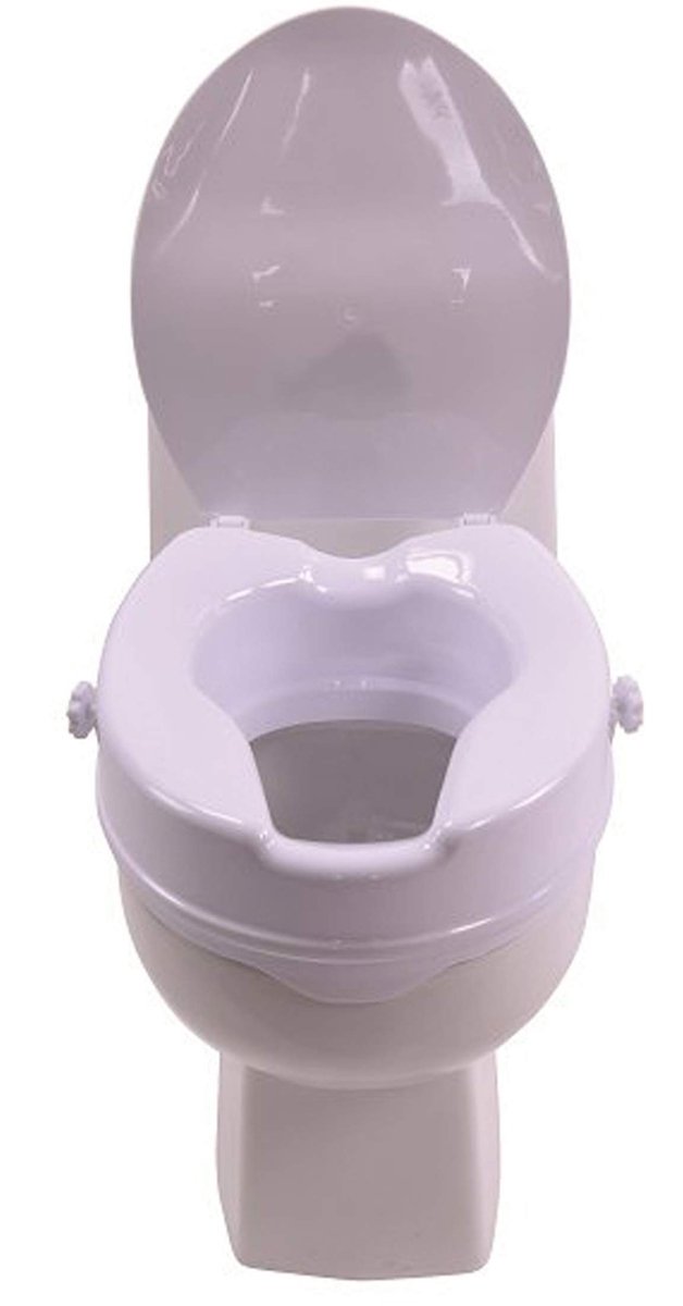 Omgoods - Verhoogde Toiletstoel met Deksel