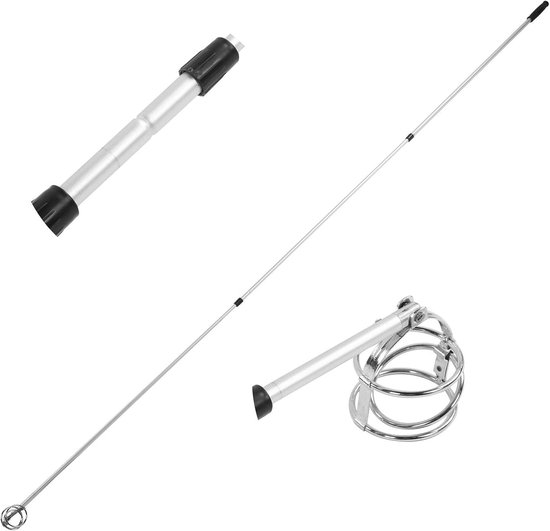 Golfbal Retriever - Golfbal Collector - Bal Verzamelen - Telescopisch Verstelbaar - Tot 278 cm - Zilver — afbeelding 5