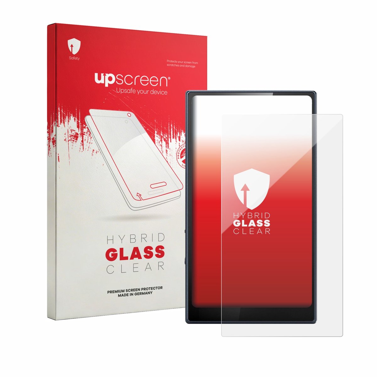 upscreen - Screenprotector voor FiiO M21 - Folie Beschermfolie Beschermglas transparant
