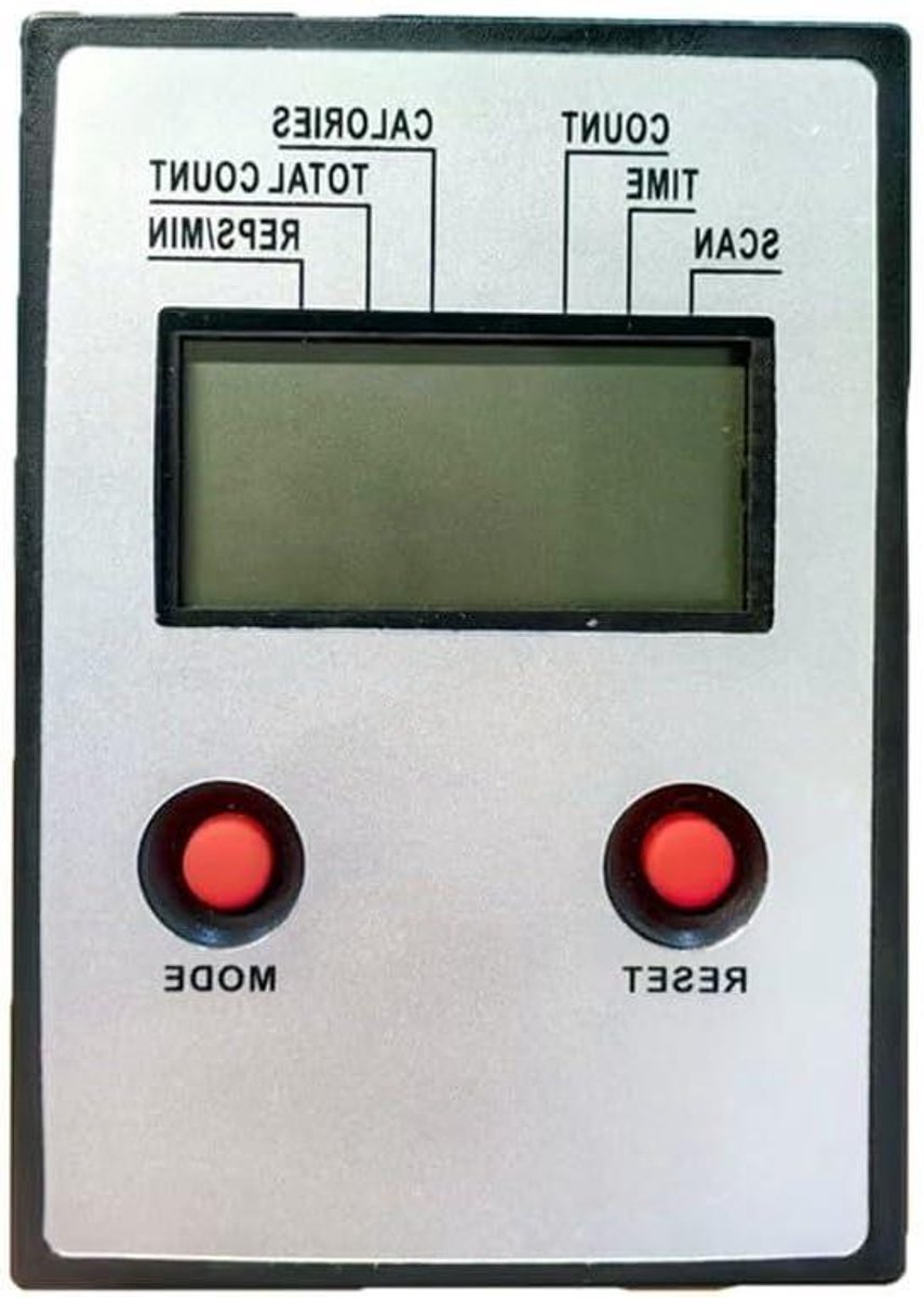 Hydraulische Roeitrainer - Fitnessapparaat - Thuis sporten - LCD trainingsdisplay - 12 x 8 x 4 cm - Zwart