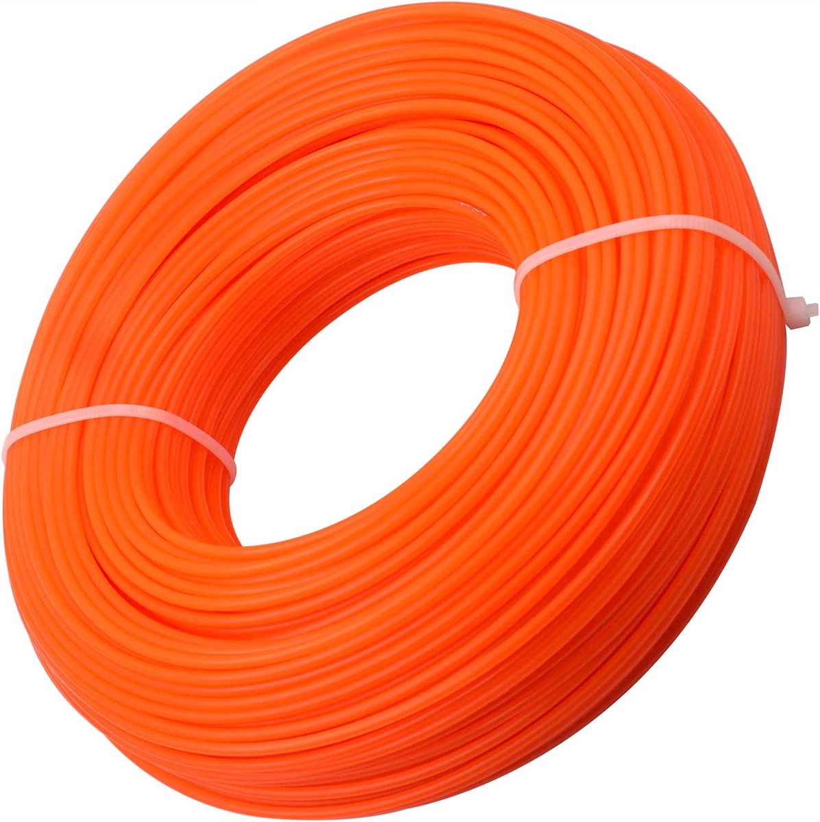 touw voor vervangende grastrimmer, diameter 2,4 mm, lengte 100 m, rond touw voor bosmaaier, nylondraad voor park, tuin, binnenplaats, veld