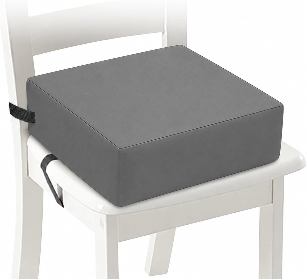 stoel voor kinderen, 10 cm, waterdichte Oxford-doek voor kinderen, eetkamer, boosterstoelen met veiligheidsgesp, wasbaar, demonteerbaar, vierkant zitkussen met rugleuning voor thuis