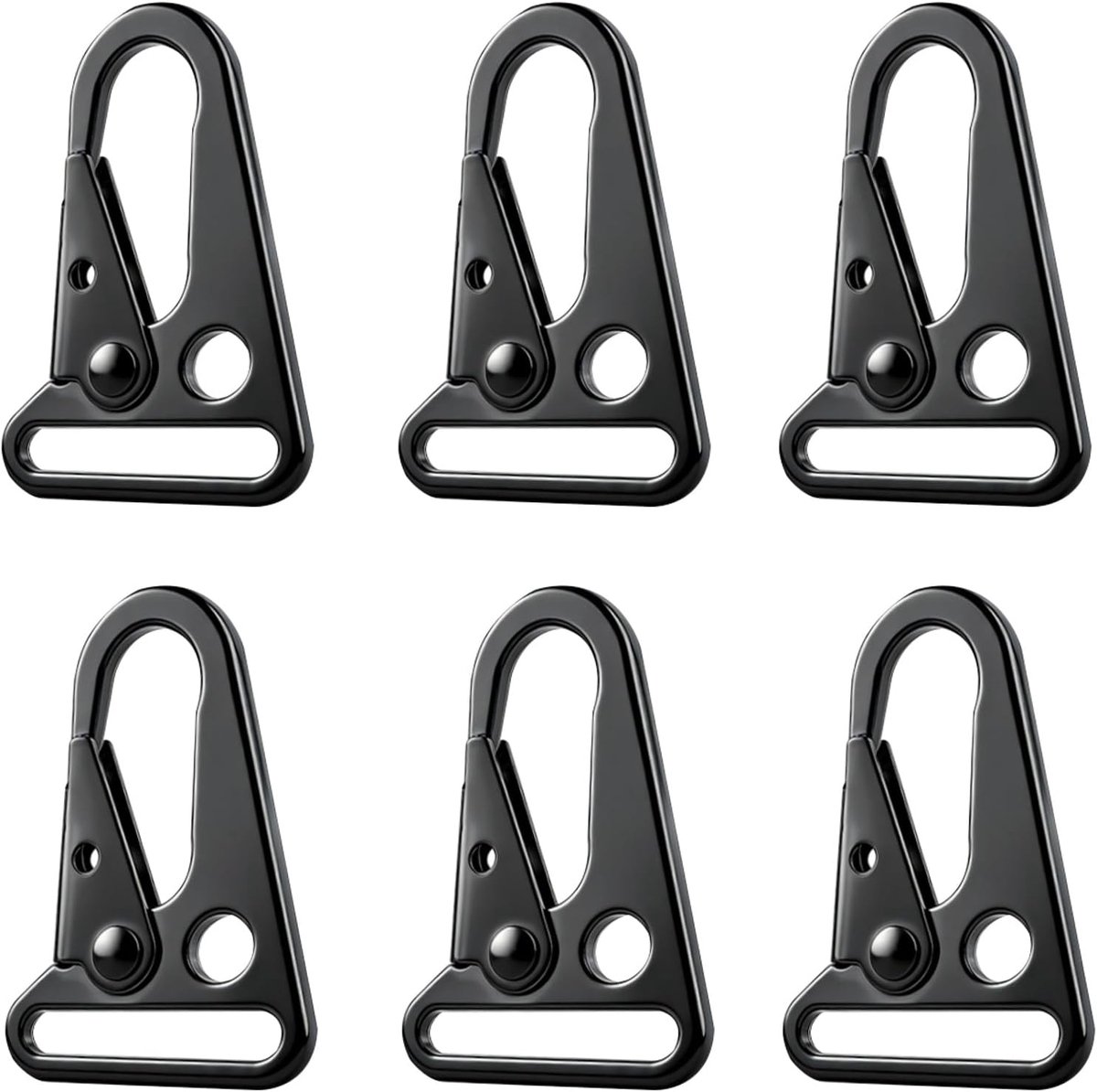 Tactische Opknoping Riem Webbing Karabijnhaak Gesp Molle Strap Nylon Snap Haak Clip, Sleutelhanger Sleutelhanger Ring Tactische Rugzak Molle Clip voor Klimmen Wandelen Outdoor