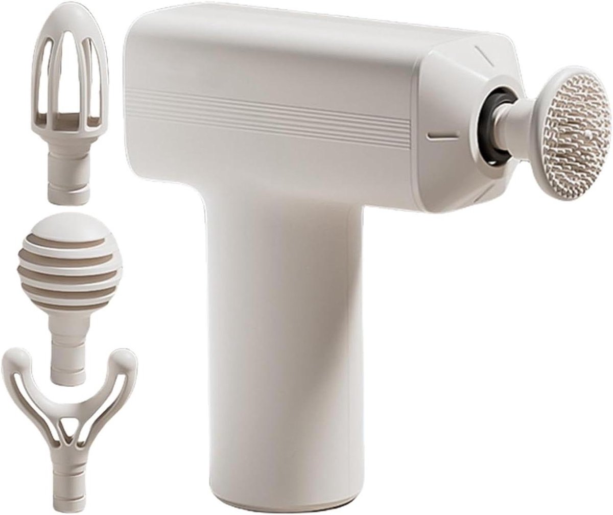 Spiermassager - Fascia apparaat Percussie massager - Spierherstel - 3 Instelbare Modes - 165 x 175 x 56 cm - Beige