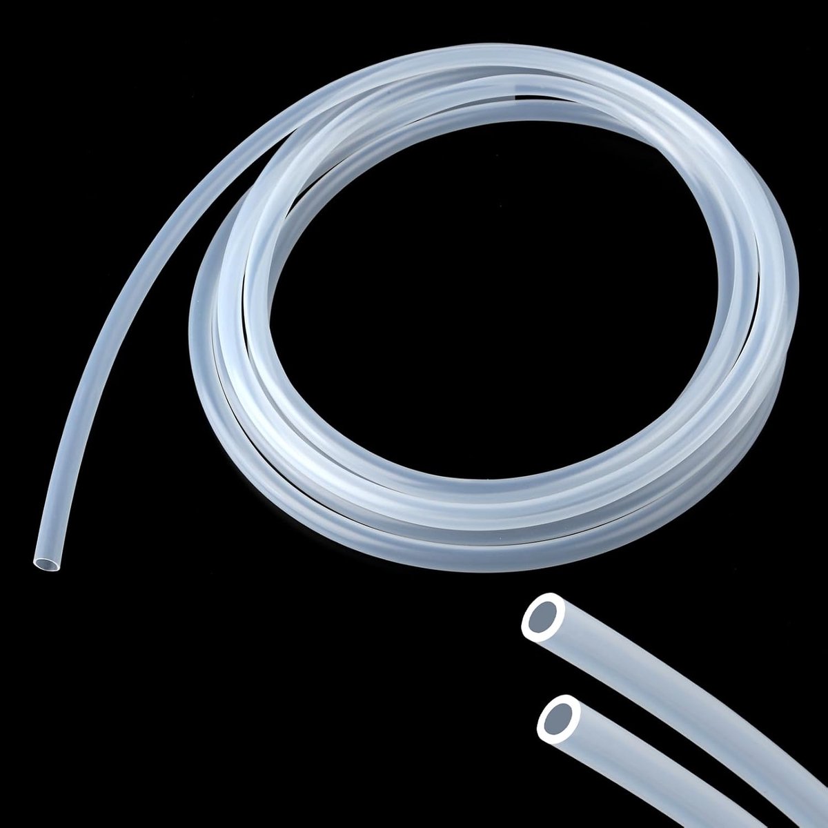 SnelShoppen - Silicone Slang 4 Meter Flexibel, Voedselveilige Transparante Slang 8mm ID x 10mm OD, Kinkbestendig voor Water en Lucht, Perfect voor Pom