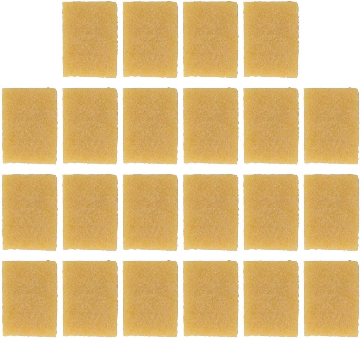 SnelShoppen - 22-delige Rubber Cement Gum, 7x5cm Lijm Runner Gum, Rubber voor Verwijderen van Lijm van Papier, Plastic en Meer