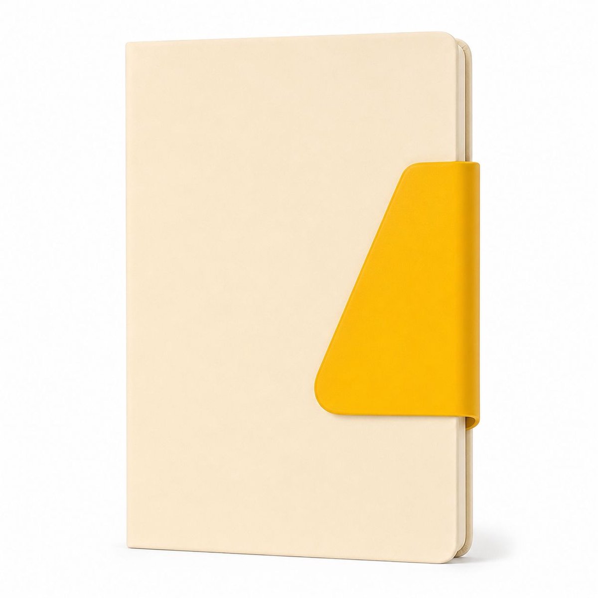 VHV-Notitieboek A5 - 145x210 mm - Stijlvolle en Duurzame Hardcover Schrijfmap en Dagboek met Premium Papier voor Werk, School en Kantoor - Geel