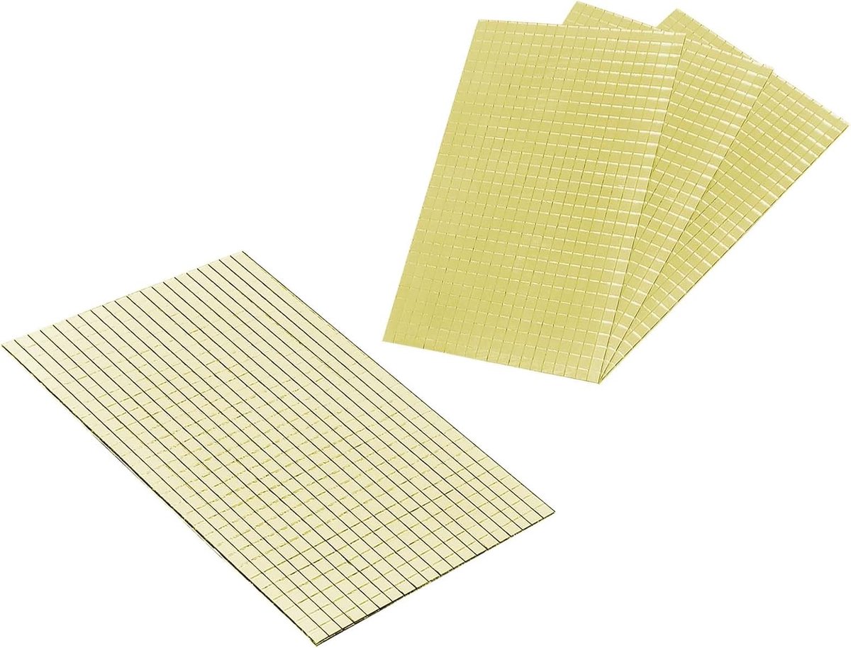 Mosaic tegel stickers 5x5mm - Glanzend glas - 12000 stuks - Perfect voor kerst DIY decoratie - ShopVlot