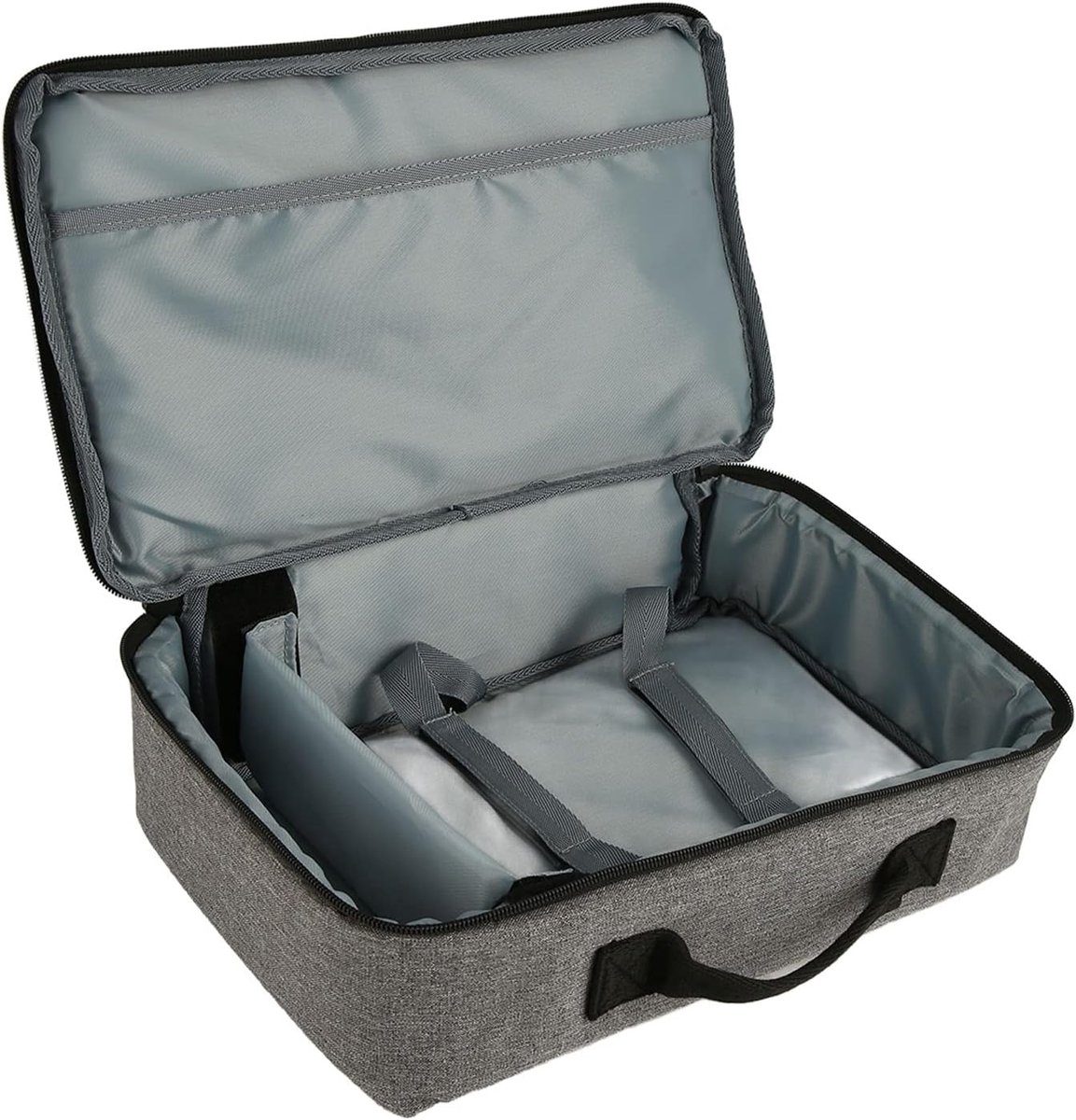 SnelShoppen - Projector Tas - Duurzaam Nylon - Multifunctioneel voor Buiten - Ruime Opbergruimte - Geschikt voor Grote Projectoren - Ideaal voor Feest