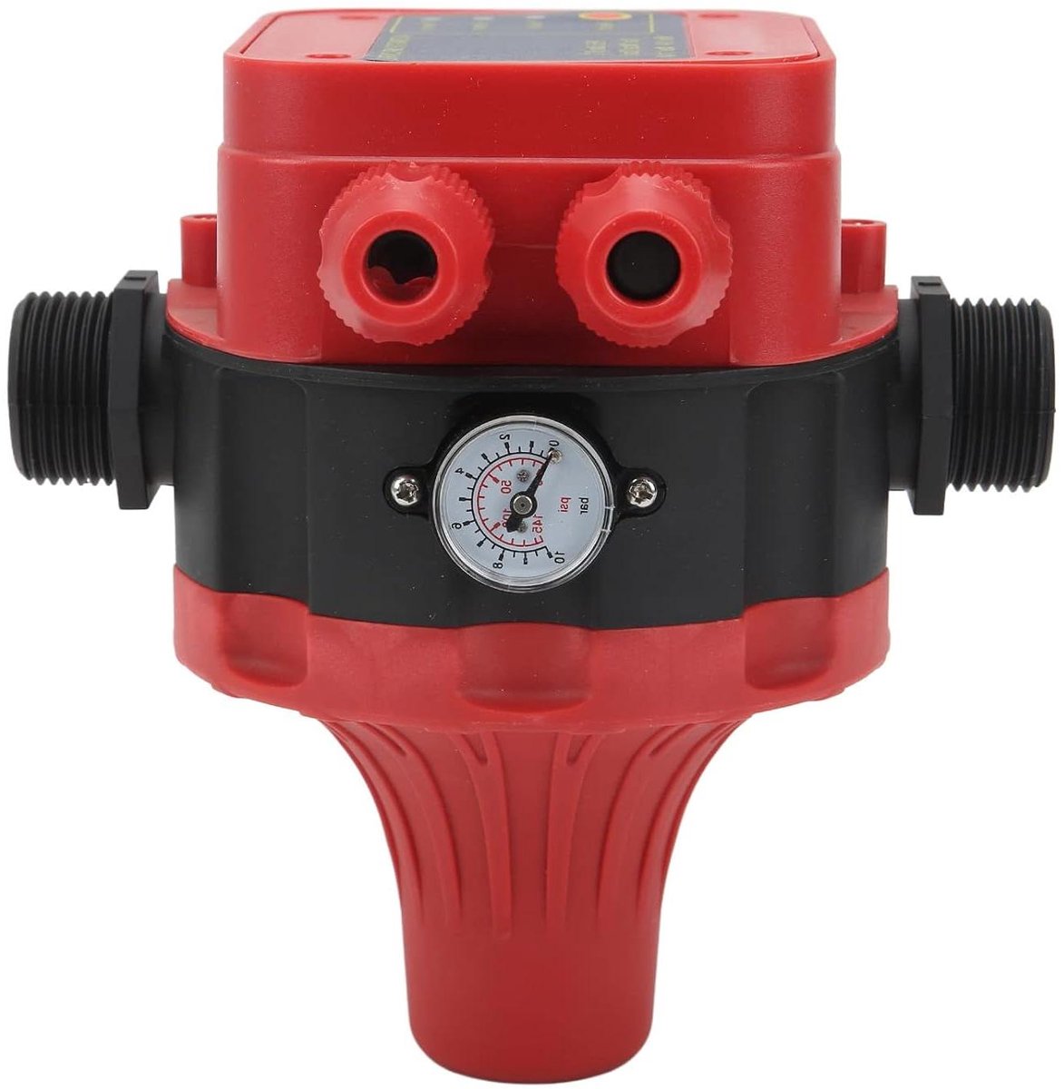 Waterpomp Drukregelaar - Automatische Pompbesturing - Waterdruk Regelen - Anti-stationair Beveiliging - G1in Interface - Zwart
