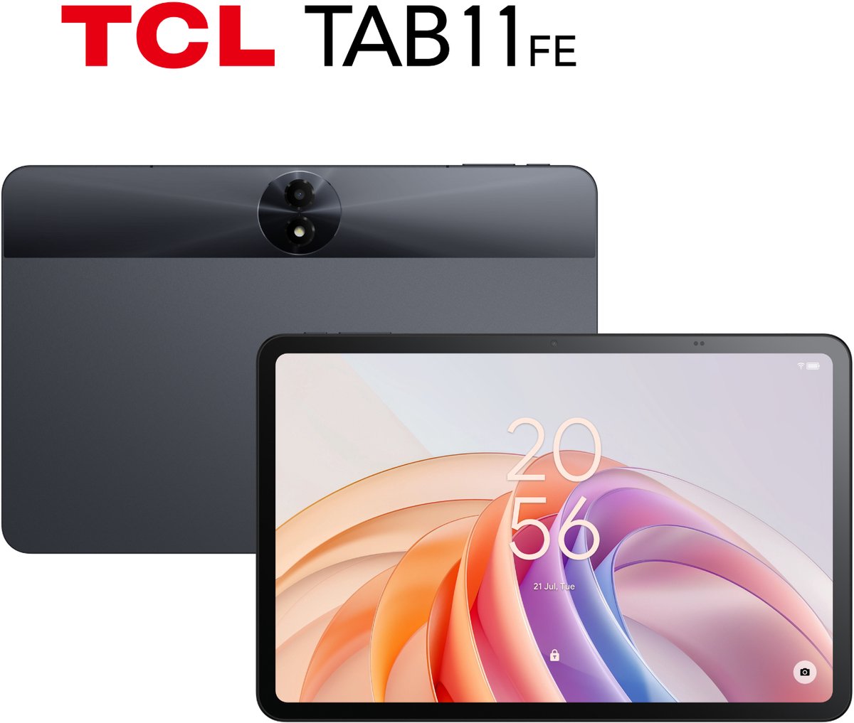 TCL TAB 11 FE LTE 4G Mediatek 128 GB 27,9 cm (11") 4 GB Wi-Fi 5 (802.11ac) Android 14 Grijs