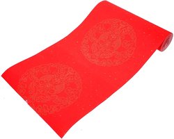 Chinees Schilderpapier - Kalligrafie Rol - Couplet Schrijven - Rood Rijstpapier - 200 meter - rood
