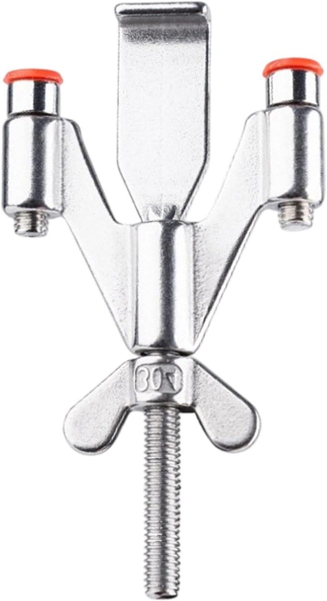 Hotel Deurslot - Veiligheidsslot Deurstopper - Reisbeveiliging - Installatie Zonder Boren - 10 x 6 x 25 cm - Zilver