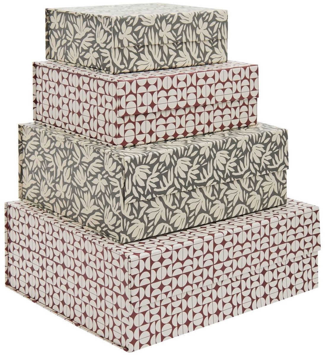 Set van 4 opbergdozen 25/30/35/40 cm MAGNETBOX