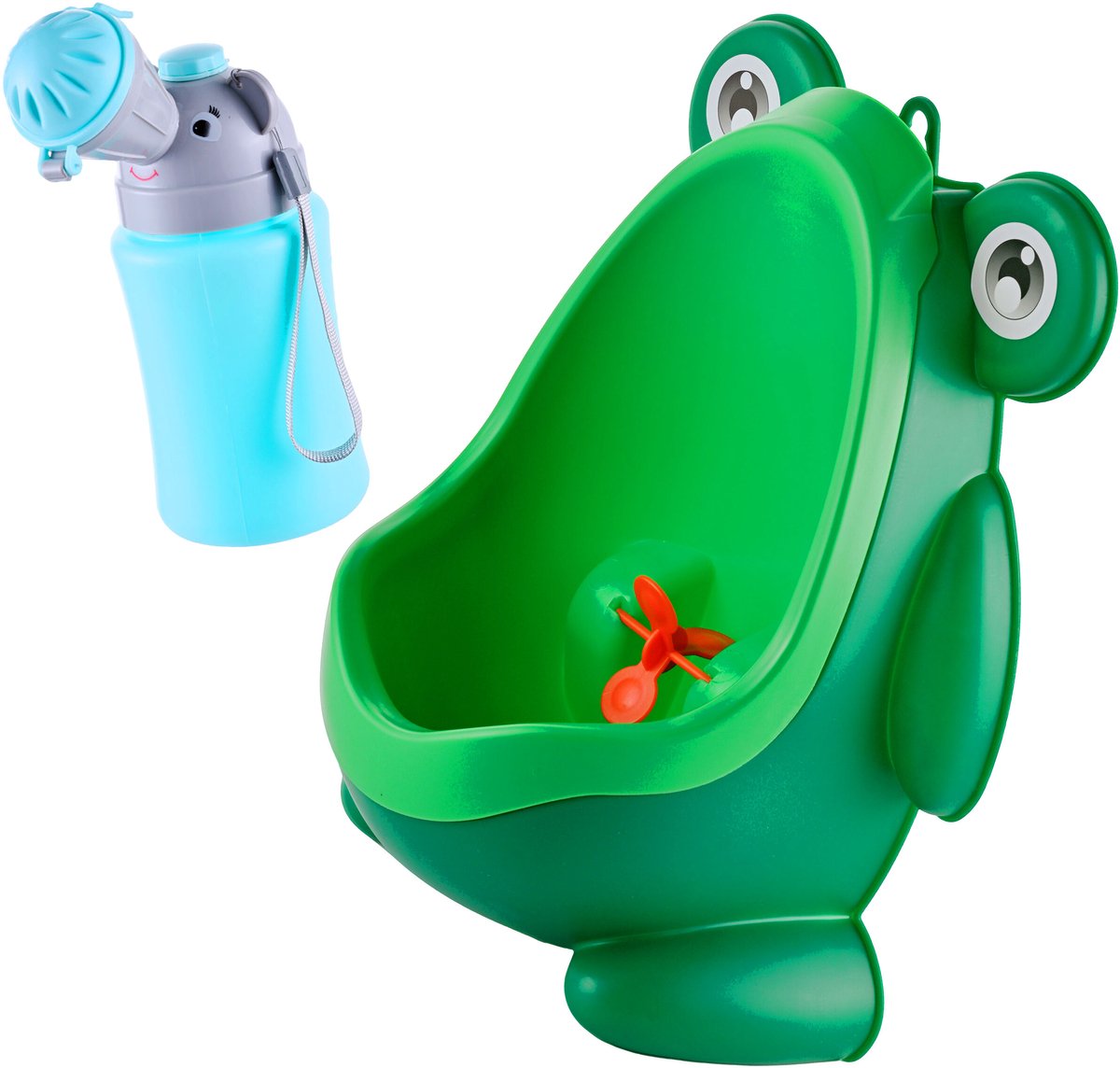 Urinoir kinderen - met fles - 2-delige set