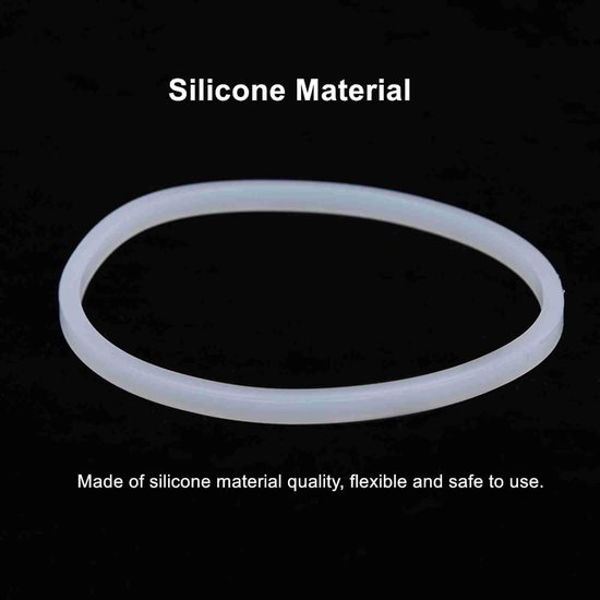 SnelShoppen - 2 Stuks Citrus Juicer Vervangingsrubber Seal voor Juicer 600W - Hoge Kwaliteit Silicone - Perfecte Pasvorm voor Sapcentrifuge - Keuken A van Snelshoppen — afbeelding 3